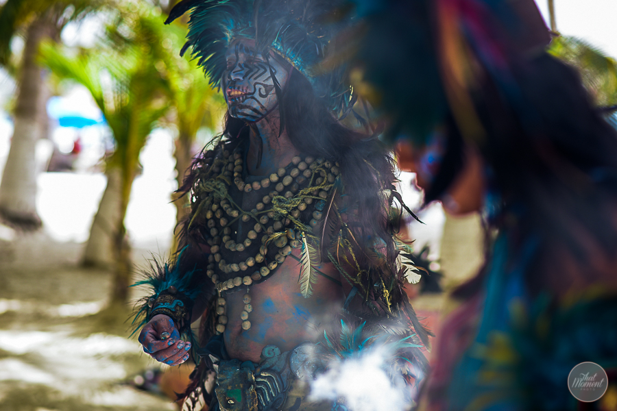 Mayan Ceremony Tulum Paraiso Beach